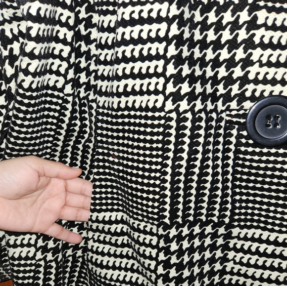 Sara Campbell Open Jacket Black & White, size 3X - Picture 4 of 12